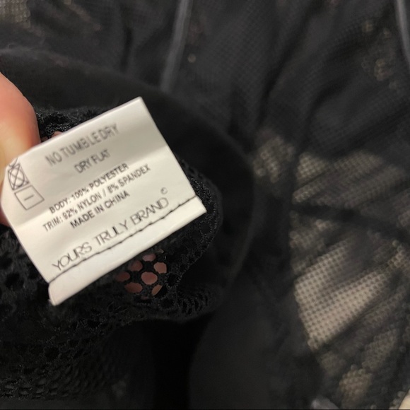 Yrstrly Black Mesh 14th Street Zip Up Hoodie - Picture 10 of 12